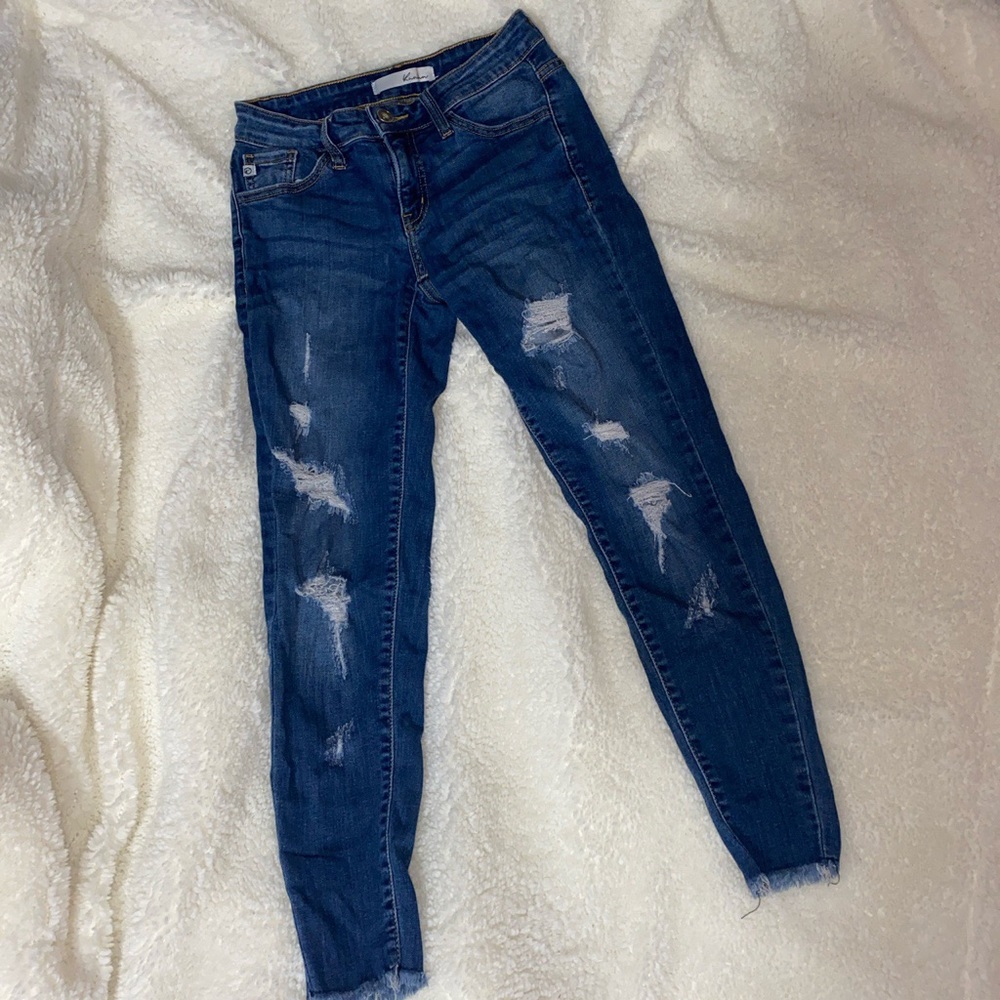 Cropped jeans